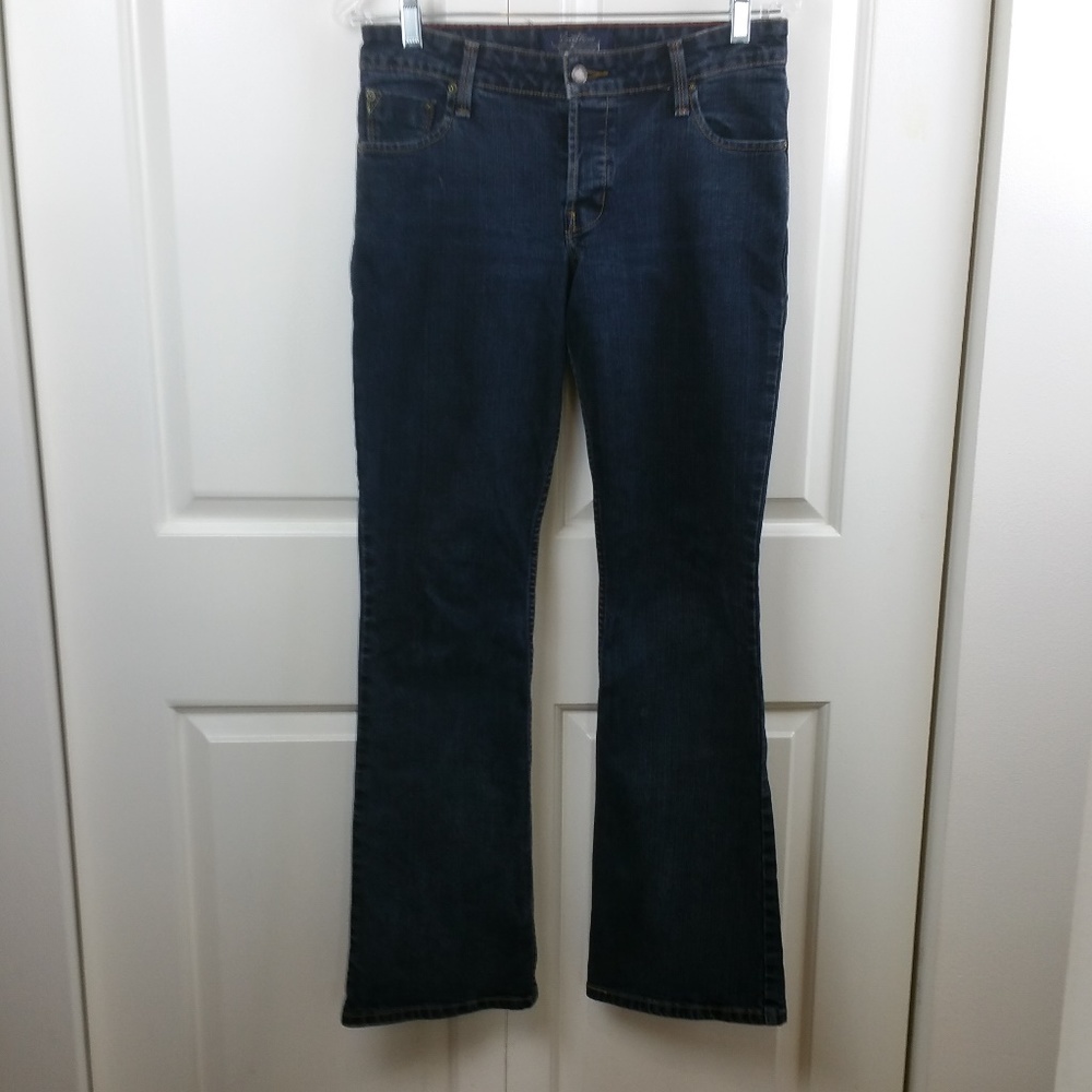 Levi's Signature Slim LowRise Bootcut Jeans SzJr 5